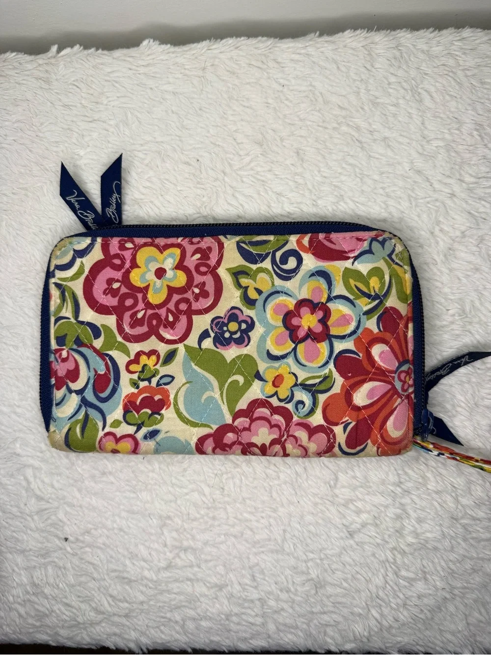 Vera Bradley Multicolor Floral Wristlet Wallet